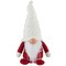 Northlight 9.5&#x22; Red and White Plaid Boy Gnome Christmas Decoration